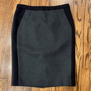 J. Crew “No. 2 Pencil” Wool Pencil Skirt, Size 4